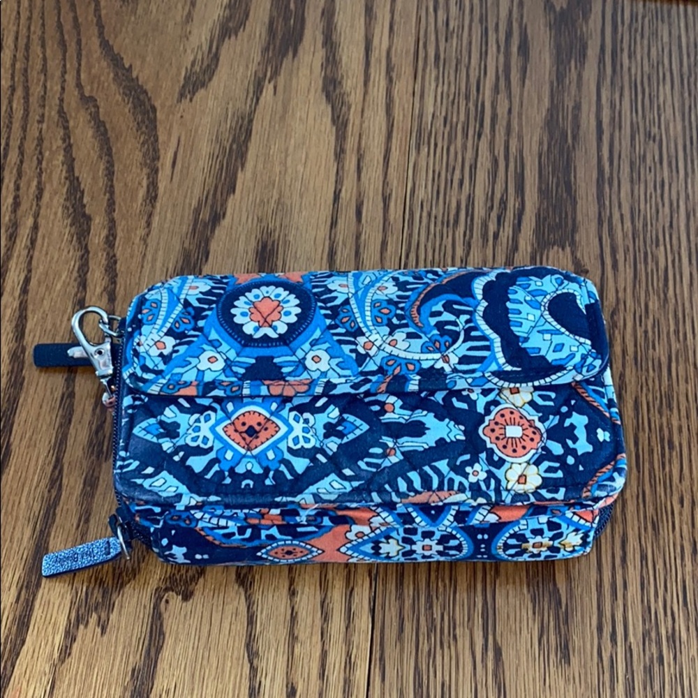 Vera Bradley Wallet with Cross Body Attachment